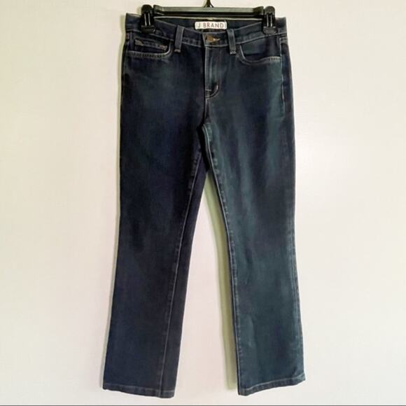 J Brand Dark Wash Straight Leg Jeans - size 25 - Picture 3 of 7